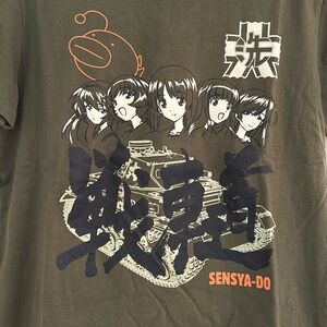 NWOT Girls And Panzer Tee